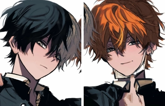Ảnh avatar anime nam thể hiện phong cách đặc biệt