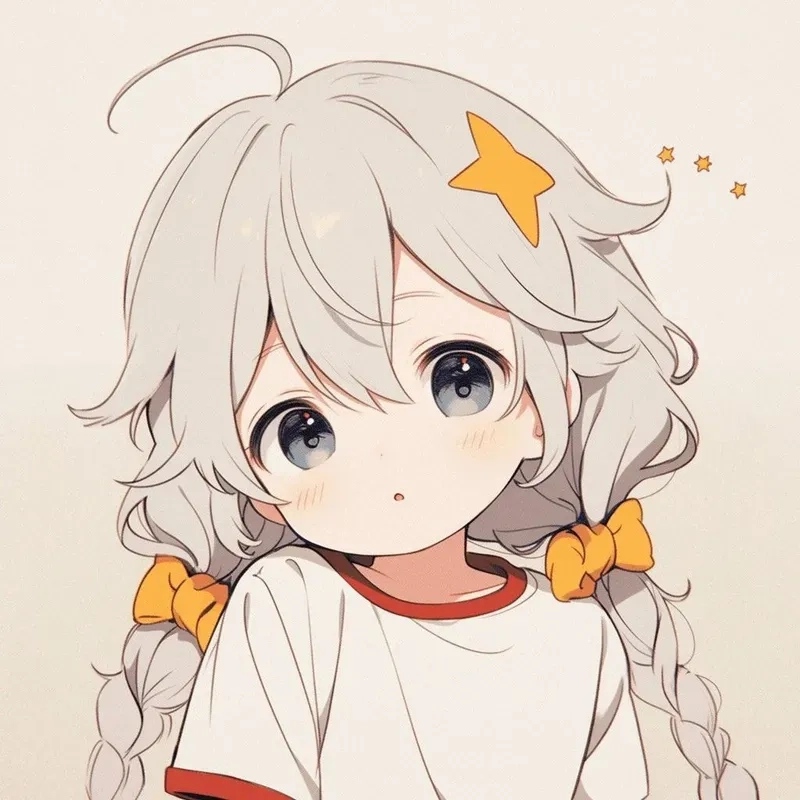 Trang trí profile với hình nền avatar cute chibi