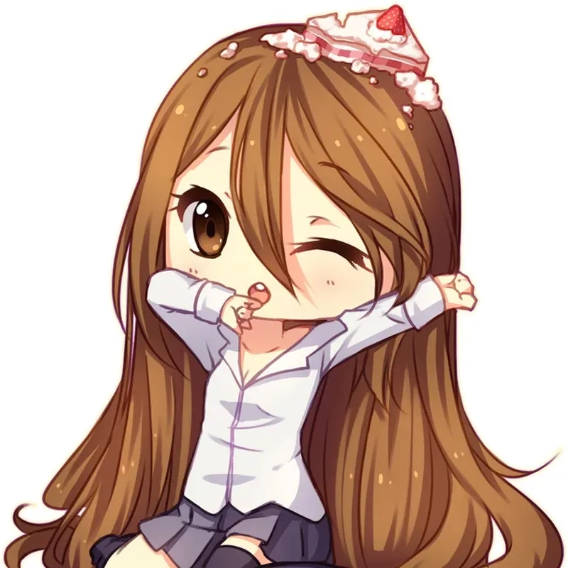 Ảnh chibi cute avatar ảnh cute bắt mắt