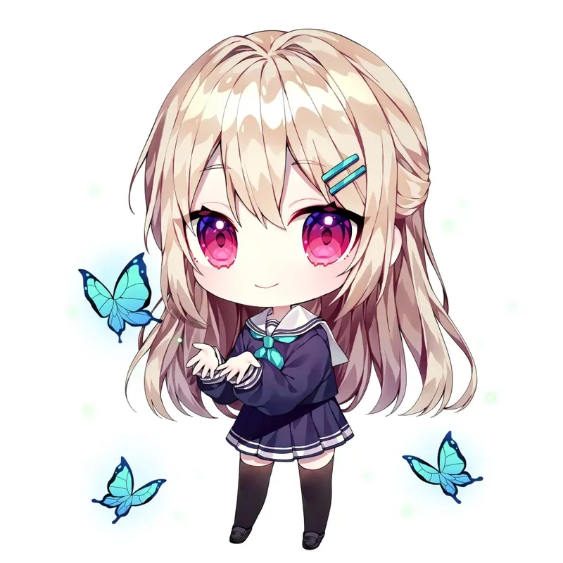 Dễ thương ảnh chibi cute avatar đẹp cá tính