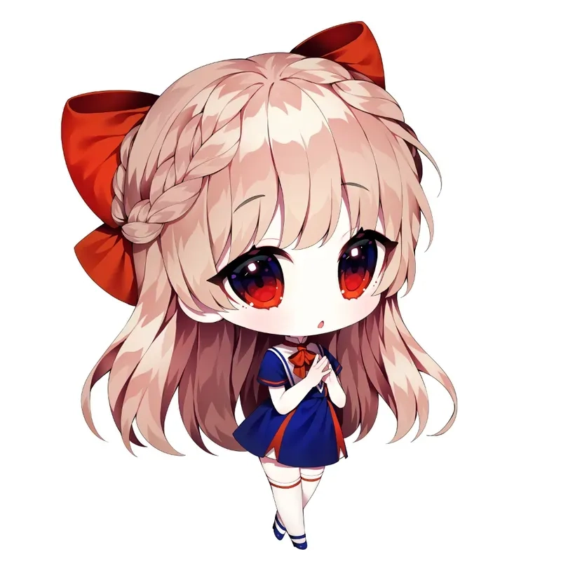 Anime chibi cute avatar ảnh chibi cực đáng yêu