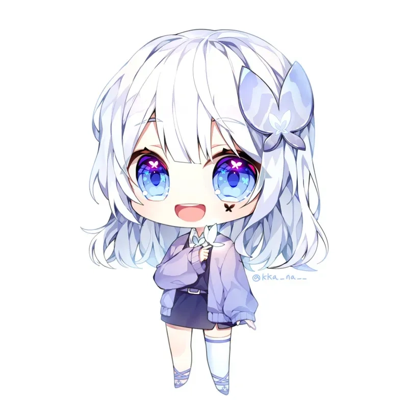 Bộ ảnh chibi cute avatar dễ thương ngộ nghĩnh