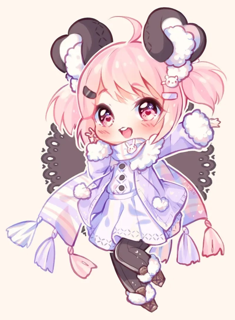 Bộ sưu tập avatar chibi hình cute đa dạng