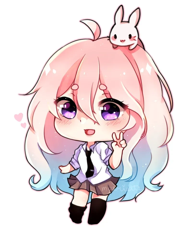Gợi ý hình nền avatar cute chibi dễ thương