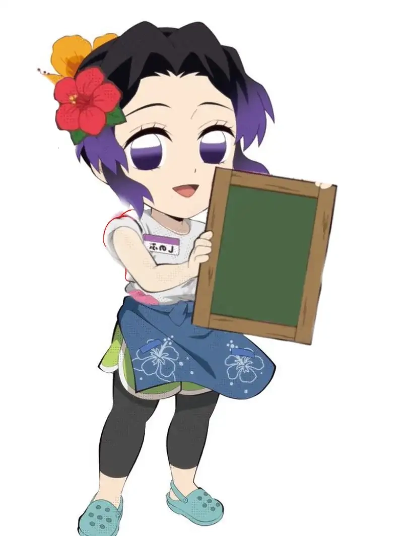 Shinobu Cute Chibi dịu dàng nhưng không kém phần mạnh mẽ