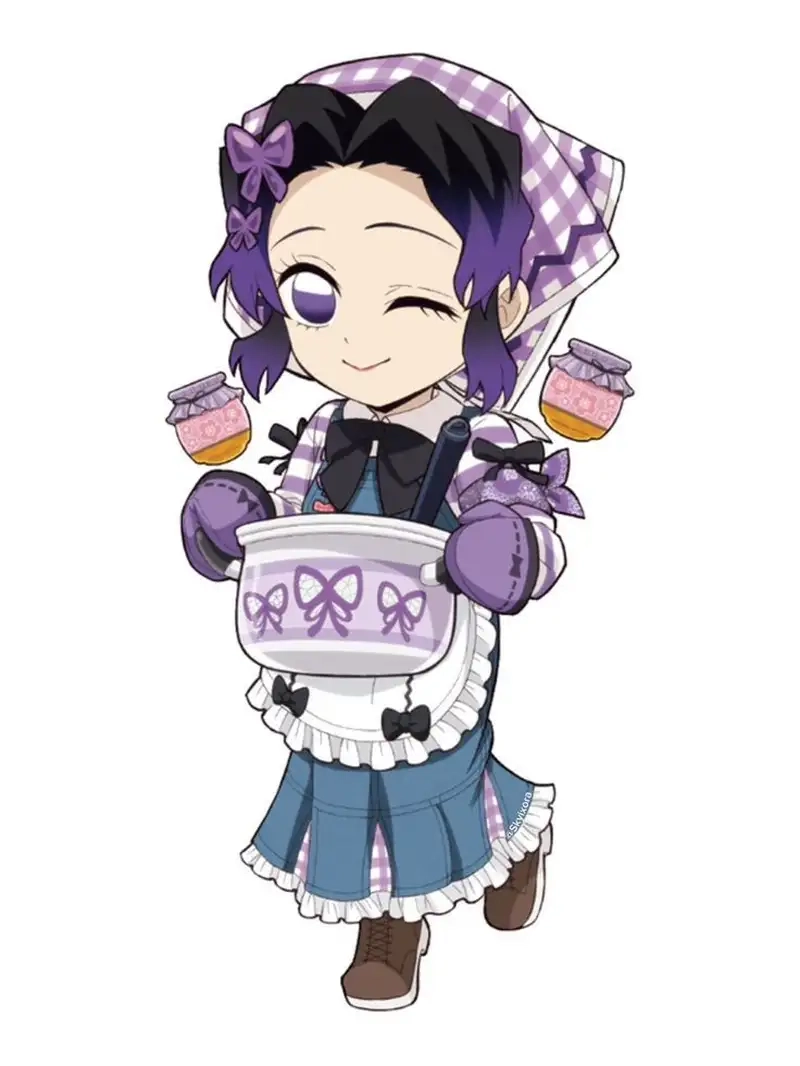 Kochou Shinobu Chibi vẻ đẹp mỏng manh của Trùng Trụ