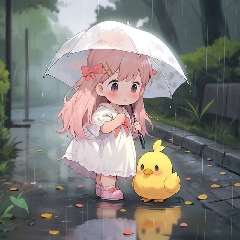 Cập nhật avatar nữ cute chibi đáng yêu nhất để gây ấn tượng