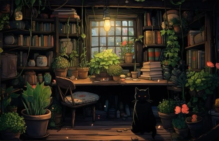 Avatar phong cảnh anime đầy chất nghệ thuật, đậm màu sắc Nhật Bản