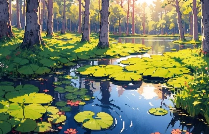 Phong cảnh 3D tạo chiều sâu chân thực và sống động
