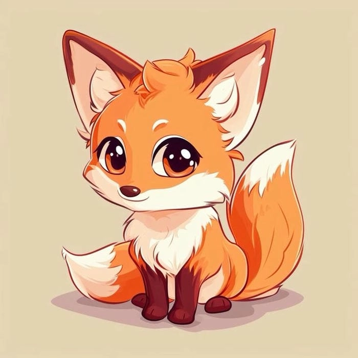 Học nhanh cách vẽ con cáo chibi từng bước chi tiết