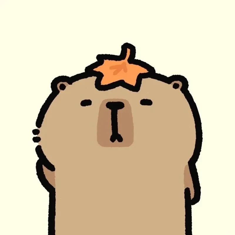 Chibi vẽ capybara cute chibi đơn giản và dễ thực hiện cho người mới học