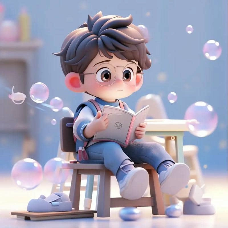Trải nghiệm mới với ảnh ghép mặt chibi bé trai
