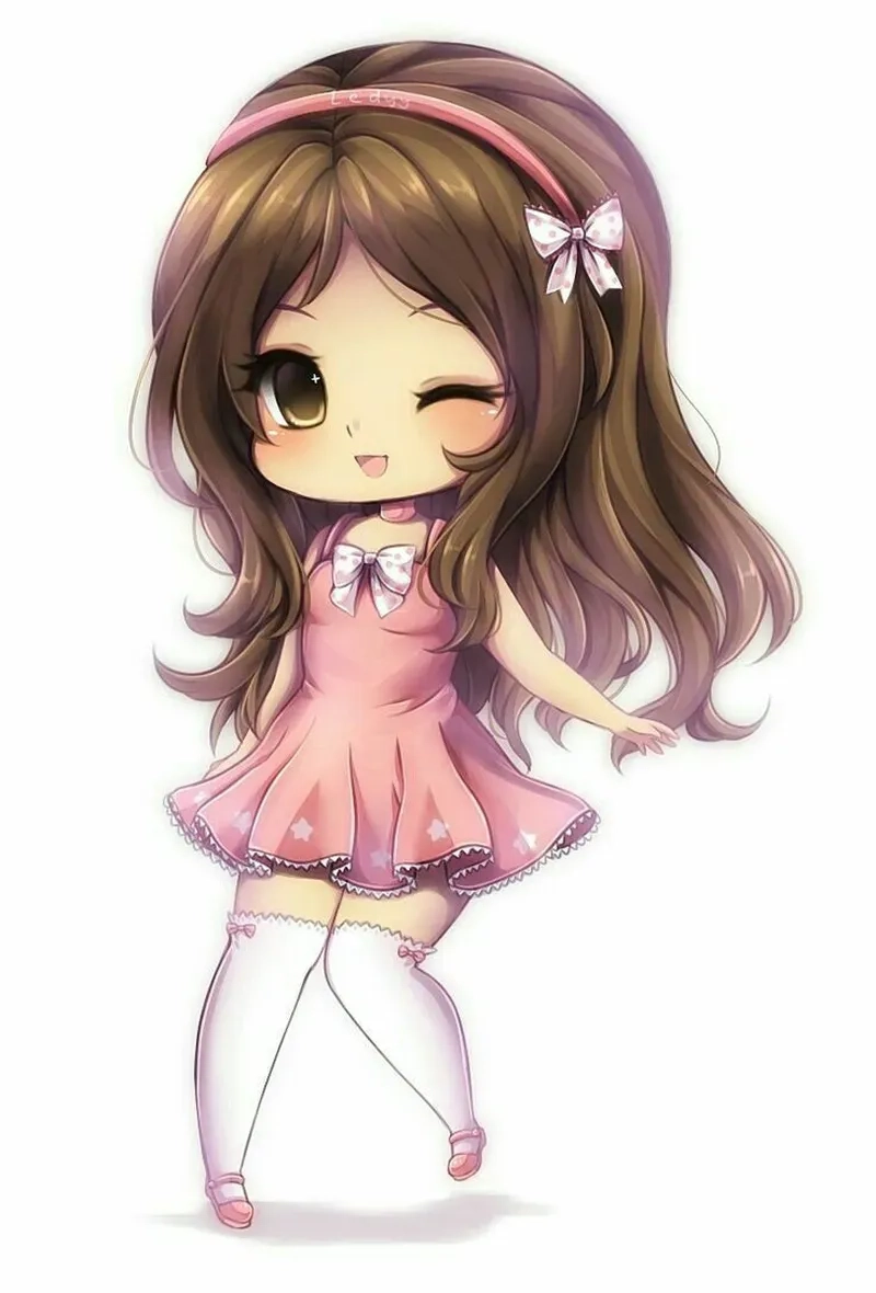 Bộ ảnh xử nữ chibi cute đúng chuẩn nàng mộng mơ