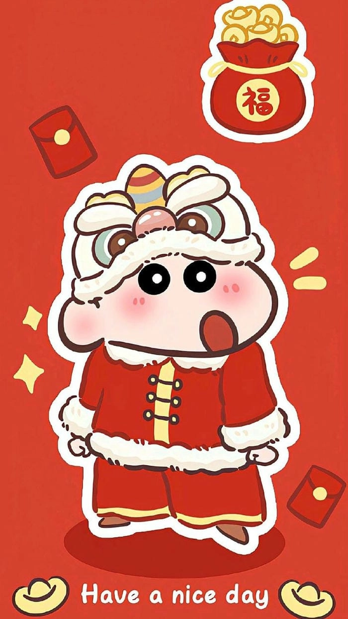 Tạo phong cách riêng với ảnh chibi ghép mặt tết