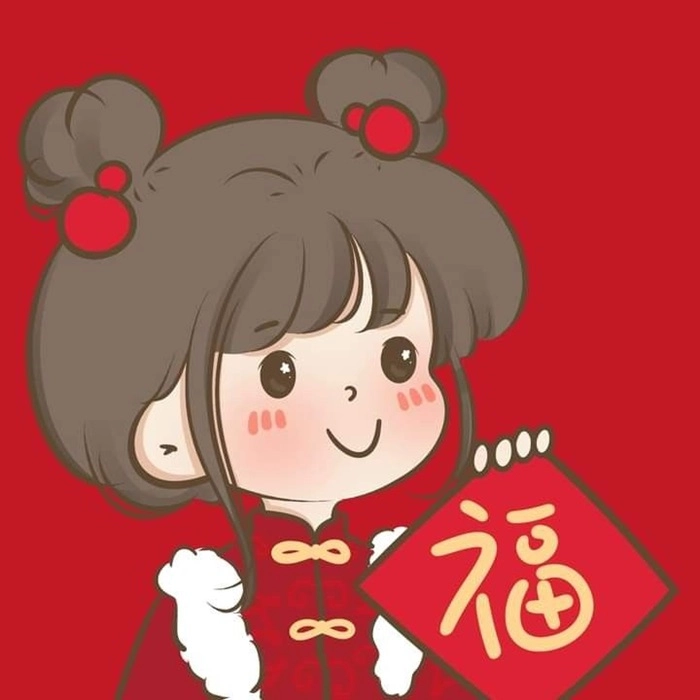 Cùng gửi lời yêu thương với chibi chúc tết dễ thương