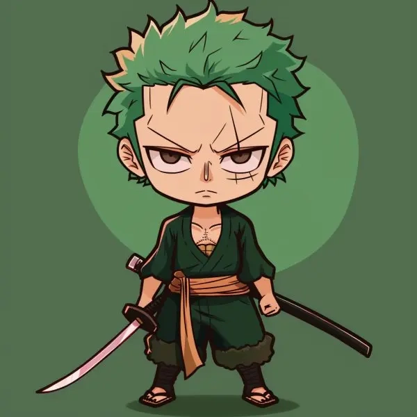 Chiêm ngưỡng ảnh zoro chibi hd rõ nét