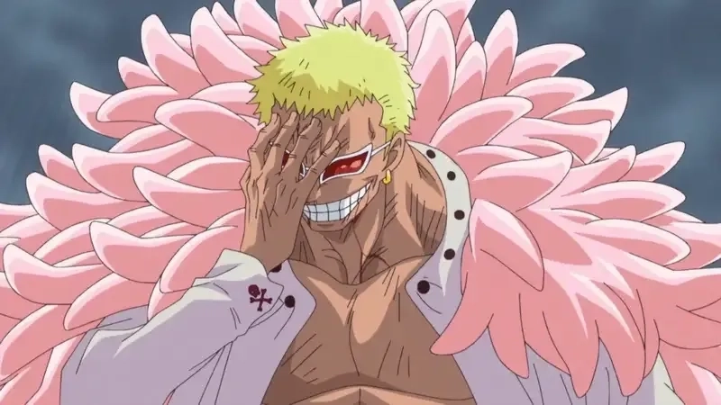 Khoảnh khắc ore no na wa donquixote doflamingo giới thiệu đầy uy lực