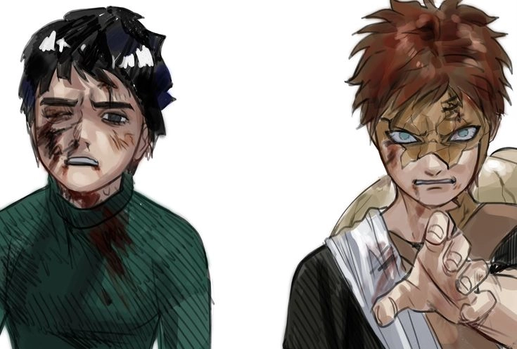 Rock Lee vs Gaara khi ý chí bền bỉ đấu với sức mạnh sa mạc