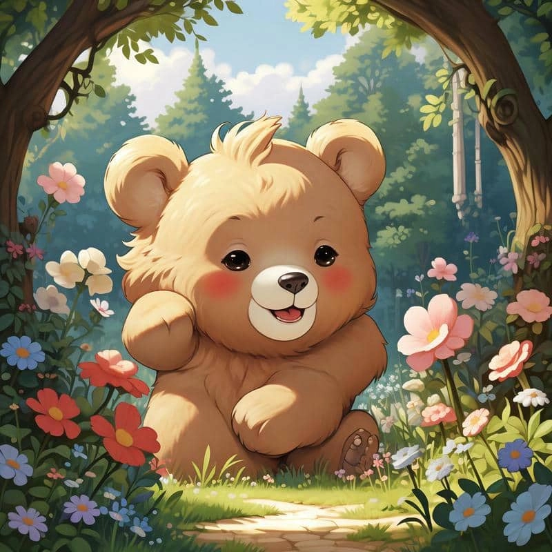 Tổng hợp những ảnh gấu chibi đẹp đáng yêu cho bạn tải về