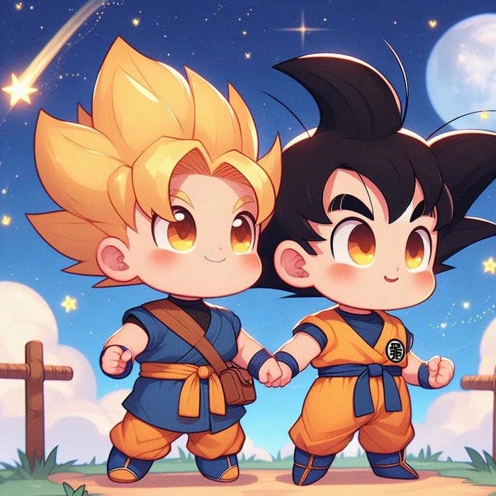 Video goku chibi dancing siêu vui nhộn