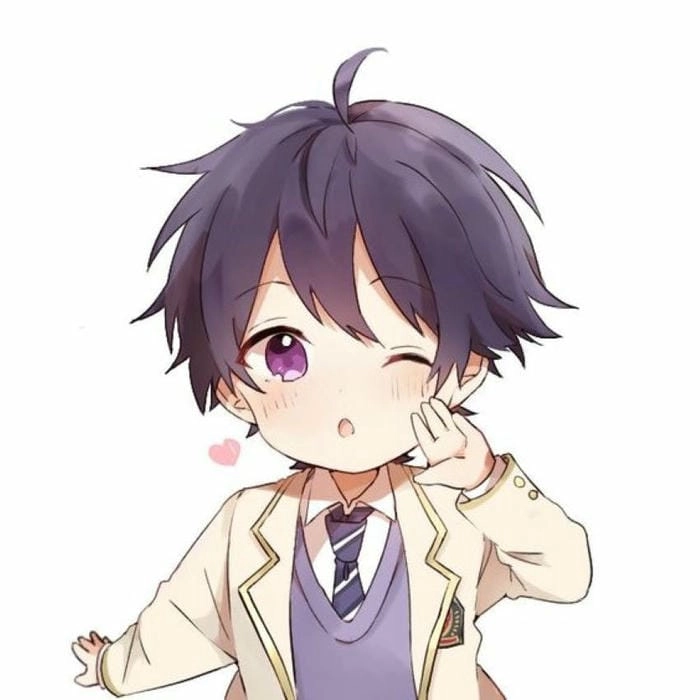 Tổng hợp chibi cute hình anime nam cute cực xinh