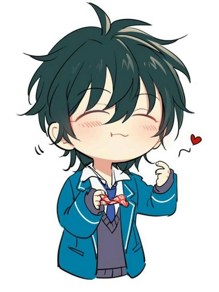 Xem ngay ảnh anime chibi nam cute siêu đáng yêu