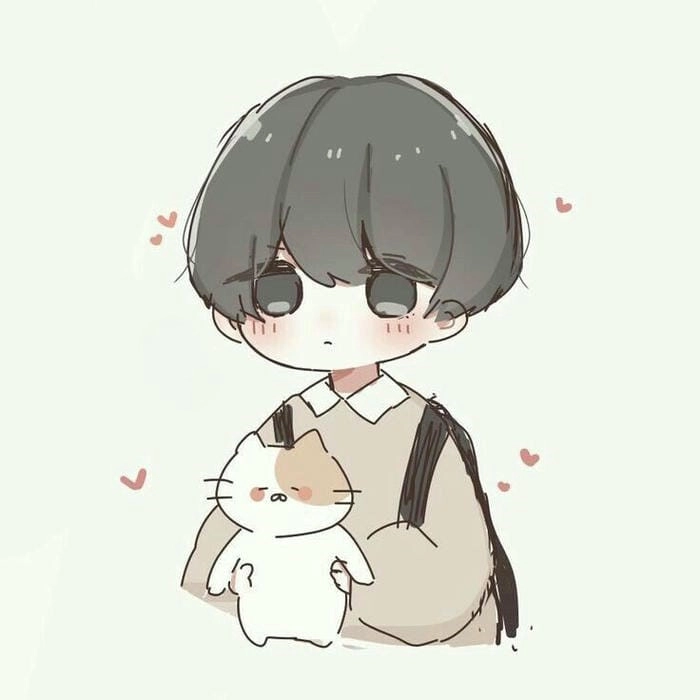 Ngắm nhìn chibi nam cute lạnh lùng ảnh anime chibi boy cực đẹp