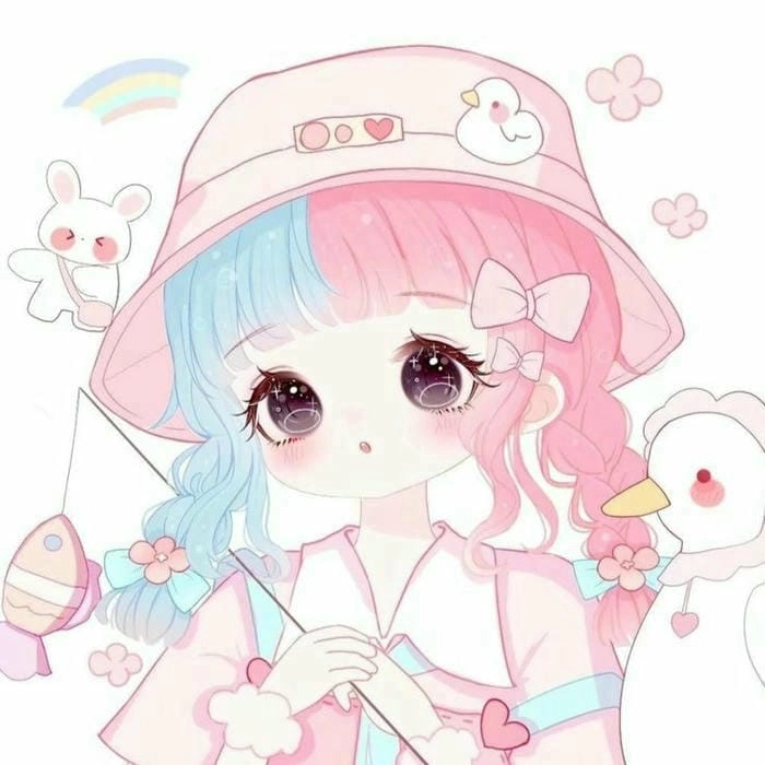 Tải ngay chibi nữ cute dễ thương làm avatar cực xinh