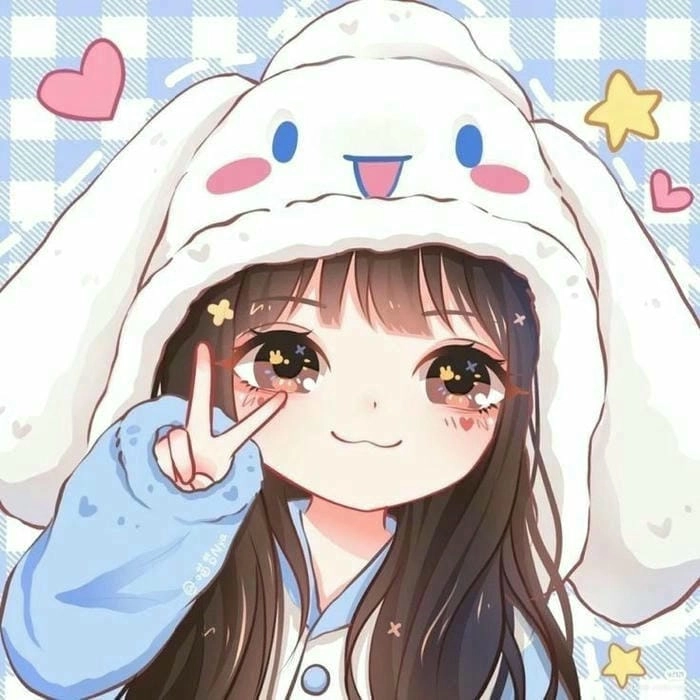 Đổi ngay avatar anime girl hình ảnh chibi nữ cute dễ thương