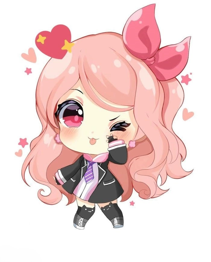 Tải về chibi nữ cute đơn giản với nhiều phong cách