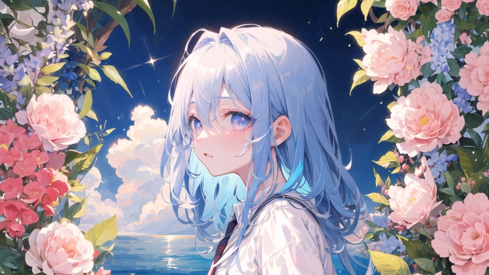Bộ hình nền máy tính 1920x1080 anime siêu sắc nét