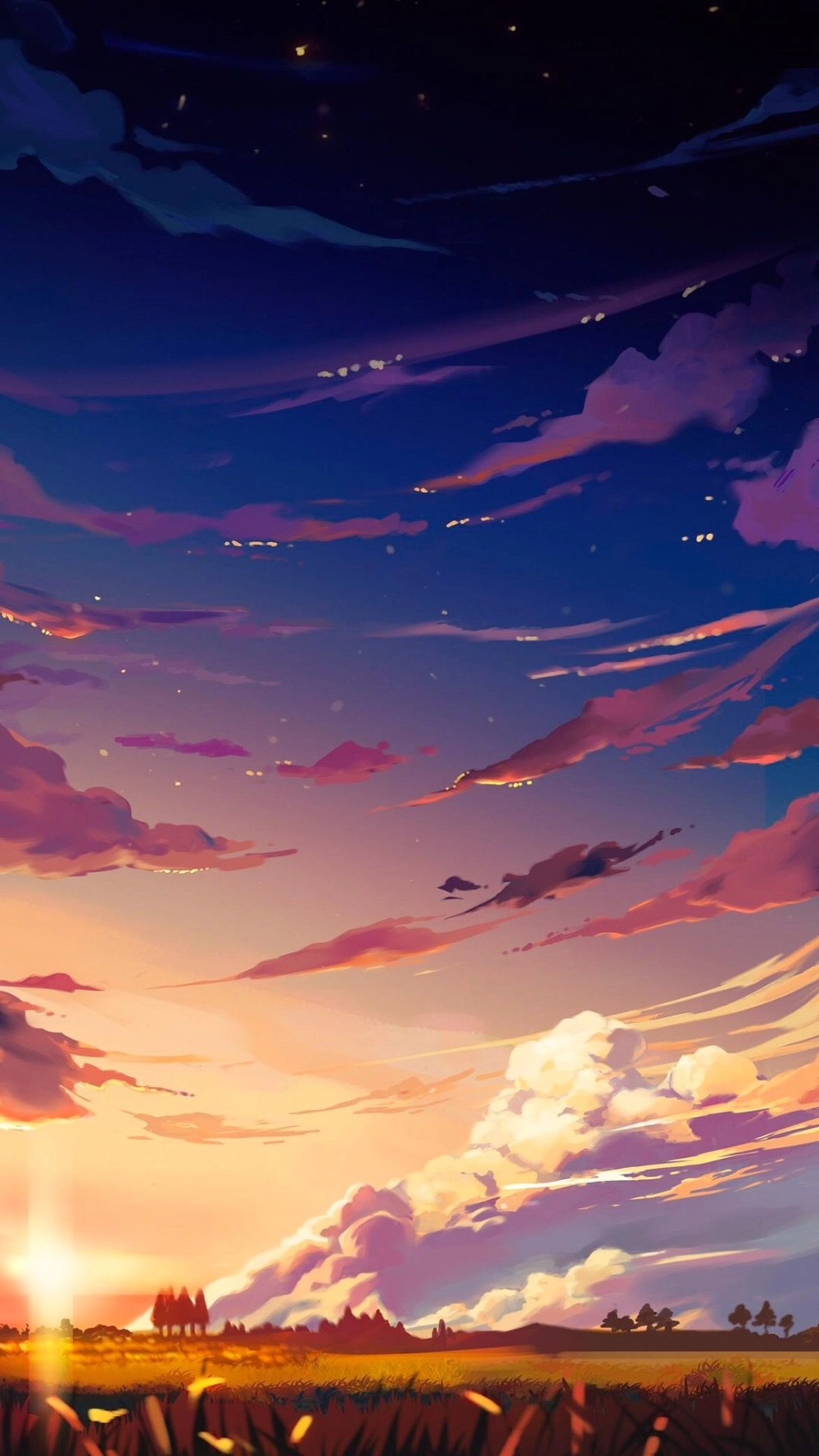 BST hình nền điện thoại phong cảnh anime cực kỳ ấn tượng