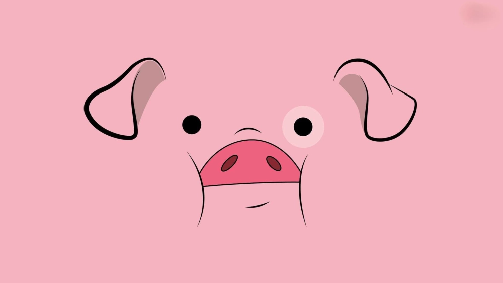 Bộ sưu tập hình nền con heo cute, đáng yêu nhất