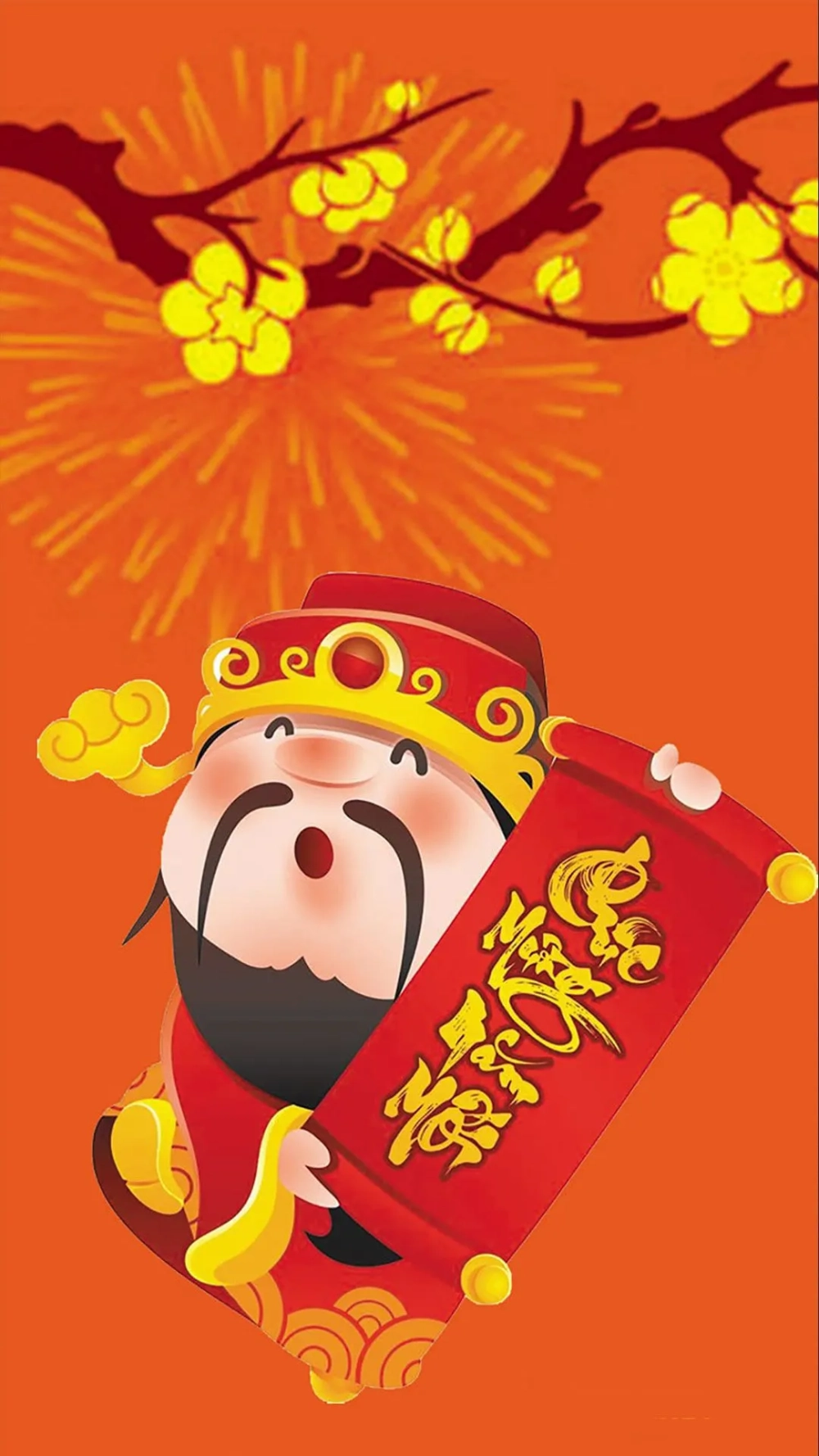 Hình ảnh dễ thương với hình nền điện thoại Tết 2024 cute
