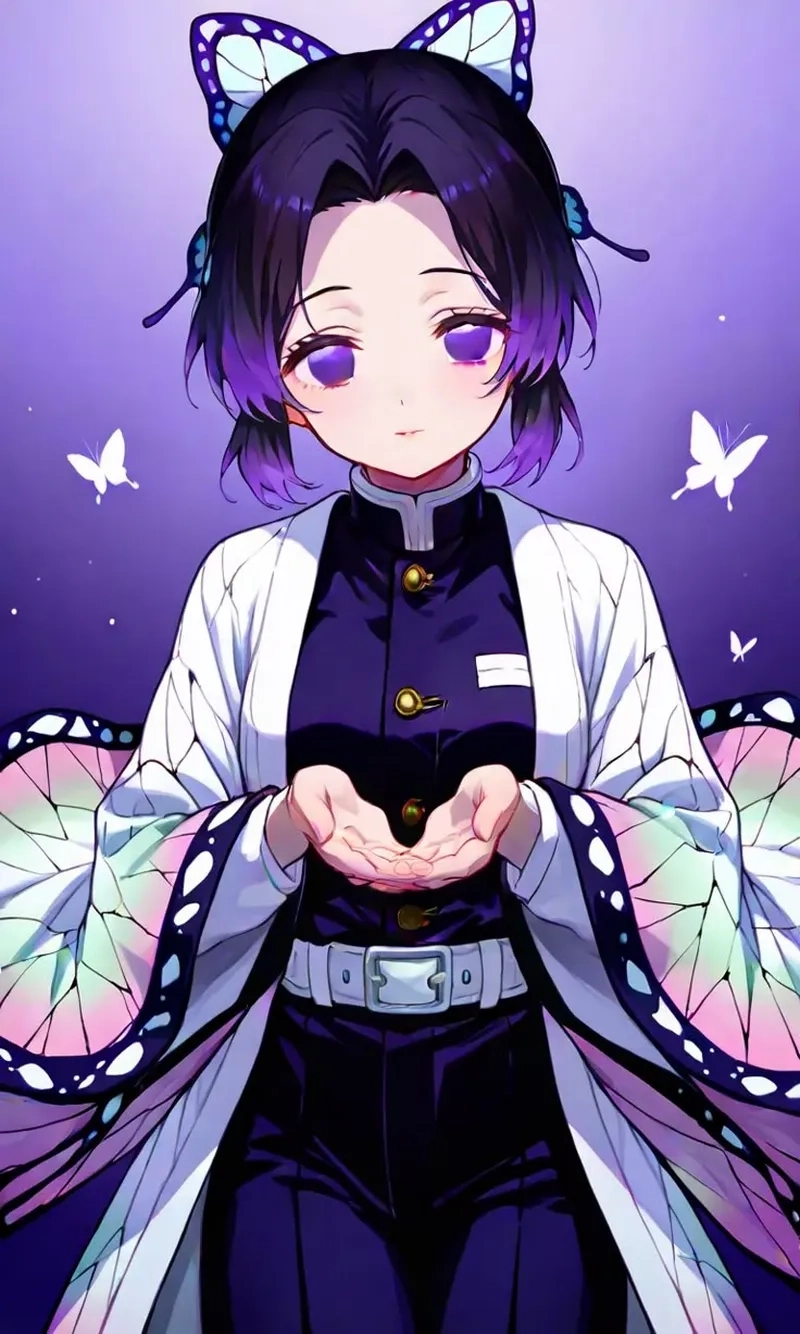 Shinobu cute đáng yêu nhưng đầy mạnh mẽ