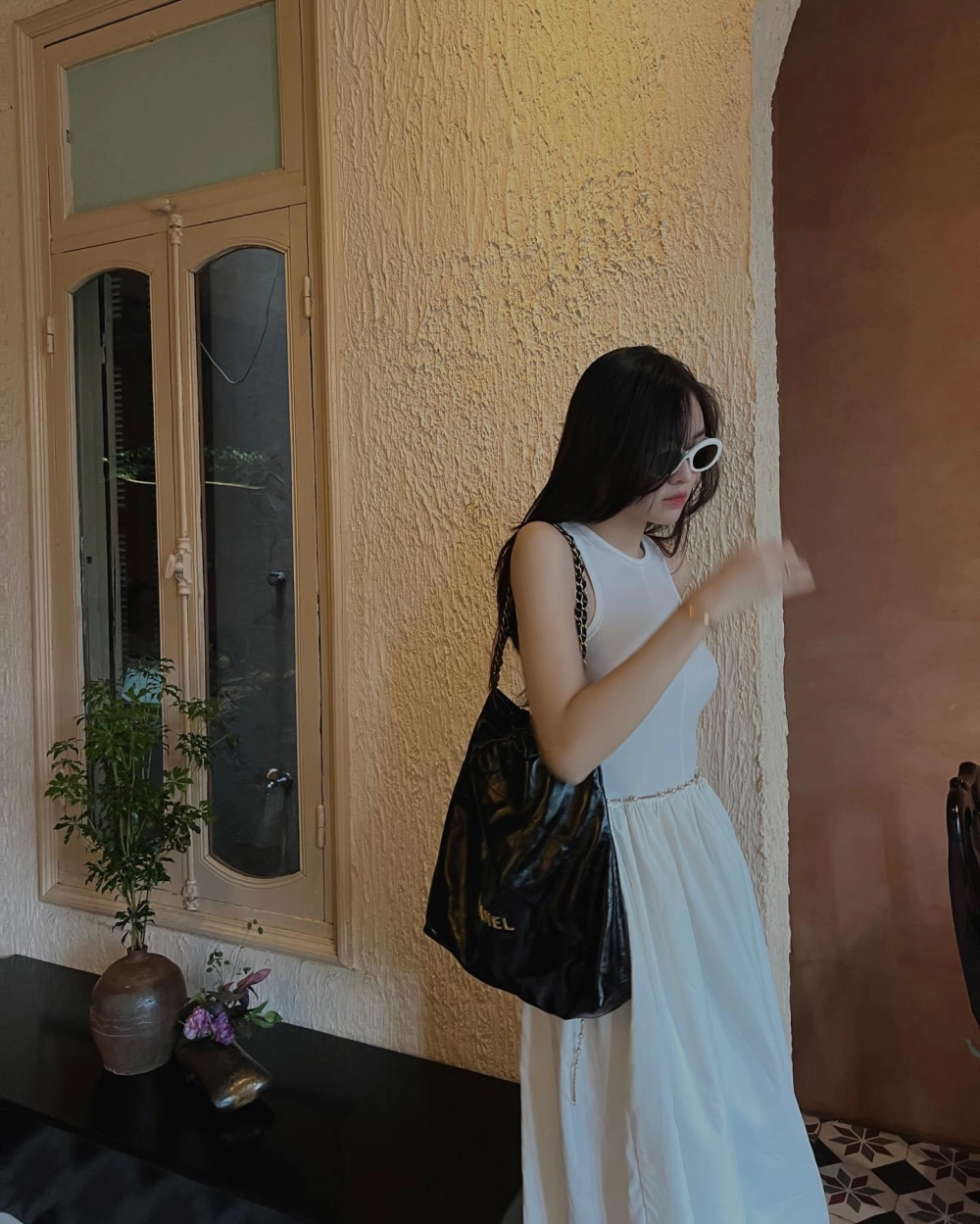 Tường San Thi Hoa Hậu Gì cô từng tham gia nhiều cuộc thi nhan sắc tầm cỡ