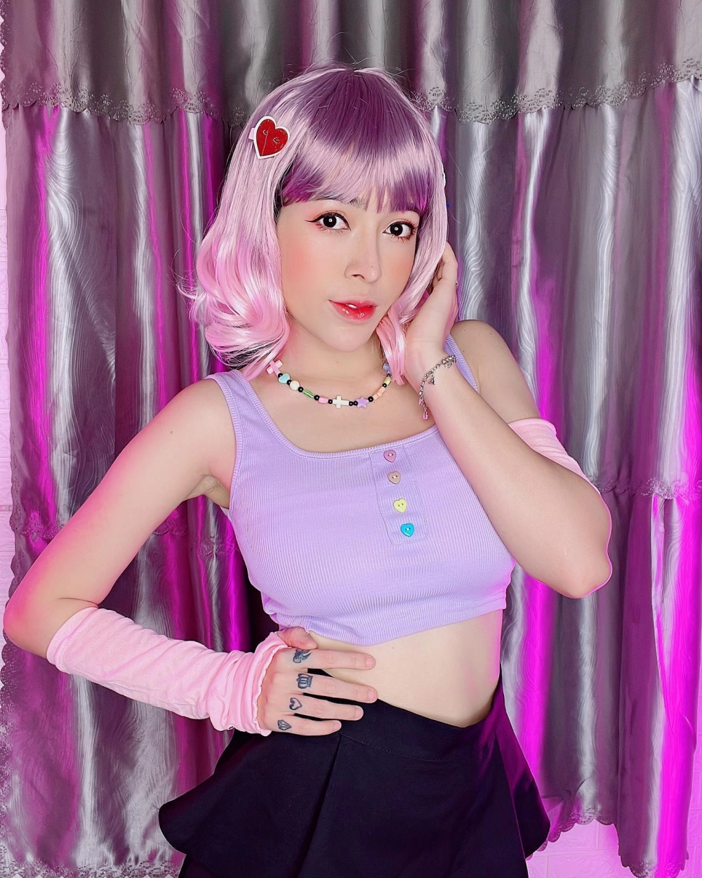 Hình ảnh dễ thương của Chị Linh Barbie nhận nhiều lời khen