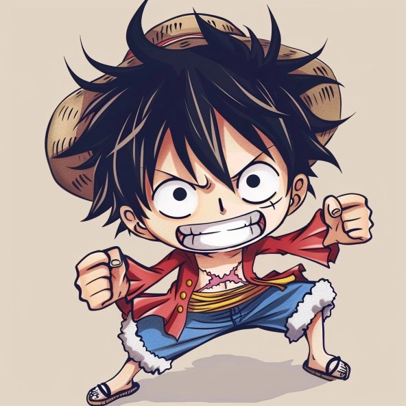 Trọn bộ ảnh băng hải tặc mũ rơm chibi đẹp