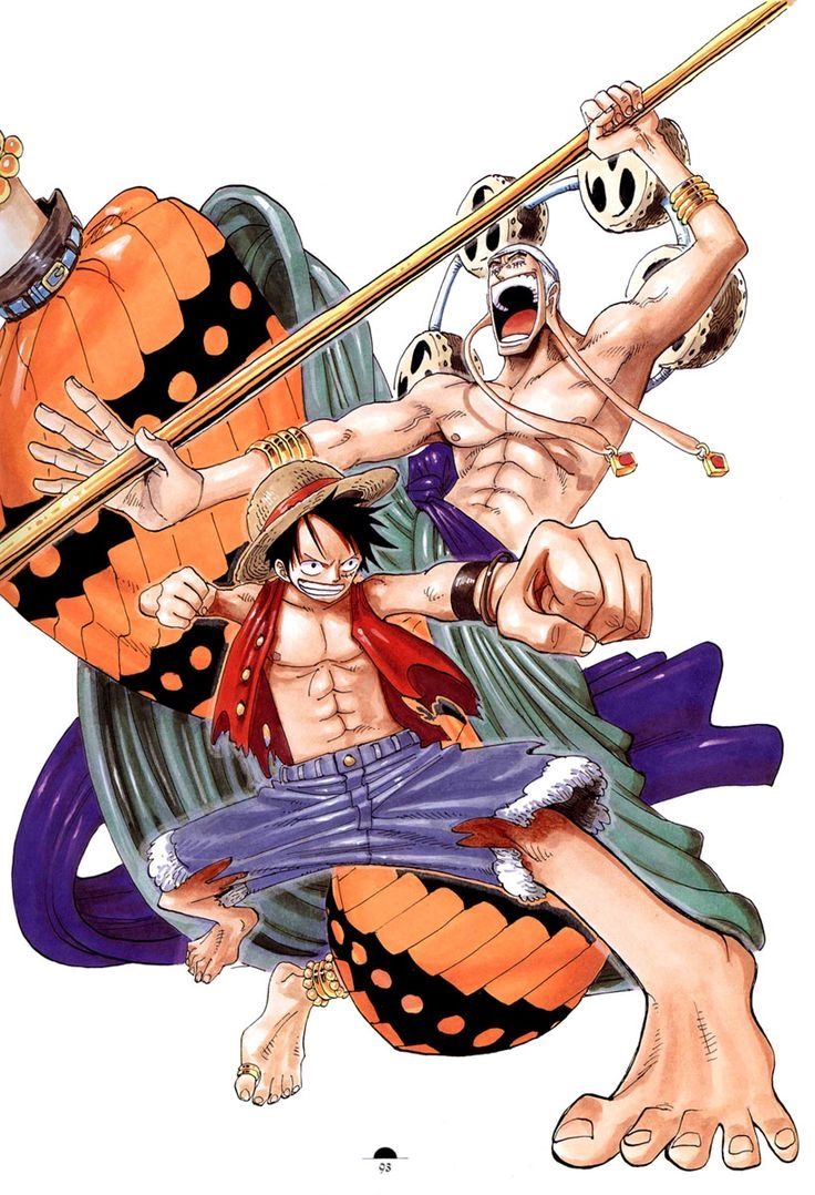 Enel vs Luffy kẻ thống trị sấm sét đối đầu chiến binh cao su