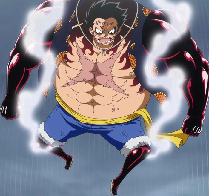 Vẽ Luffy Gear 4 thử thách khó nhằn cho các họa sĩ với những chi tiết phức tạp của hình dạng này