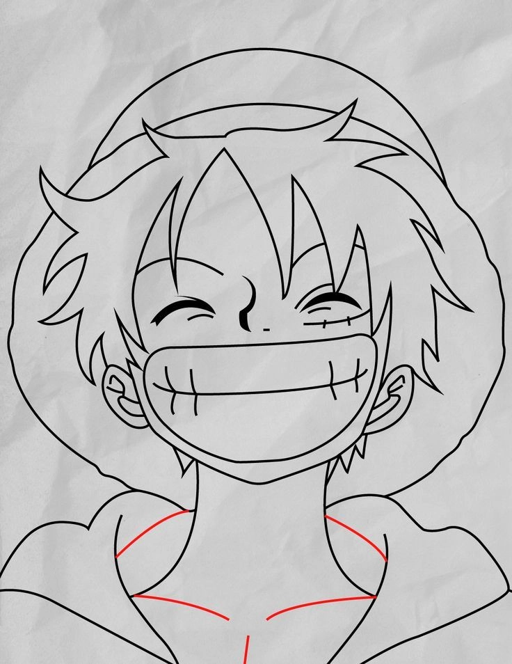 Drawing Luffy cực đẹp dành cho fan One Piece