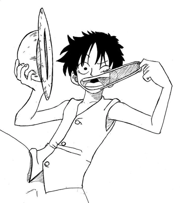 Vẽ Luffy đơn giản nhưng vẫn cực chất