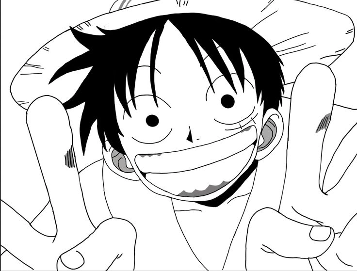 Vẽ Luffy theo phong cách chibi đáng yêu