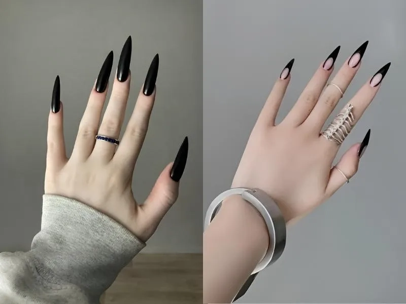 Mẫu móng nhọn hot trend nàng không thể bỏ lỡ