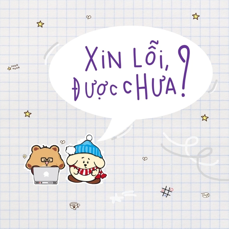 Meme xin lỗi được chưa, tha chưa nè