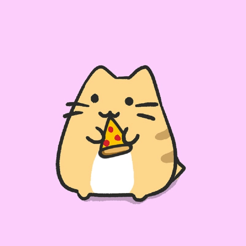 Đốn tim với hình ảnh mèo chibi cute