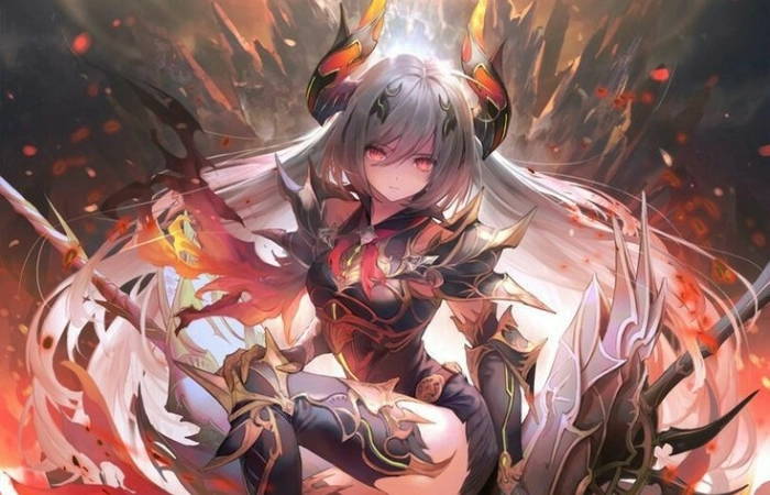 Tạo sự bí ẩn và cuốn hút qua những hình ảnh anime nữ ngầu
