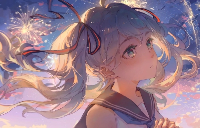 Hình avatar anime nữ cute dành cho những ai yêu thích sự đáng yêu