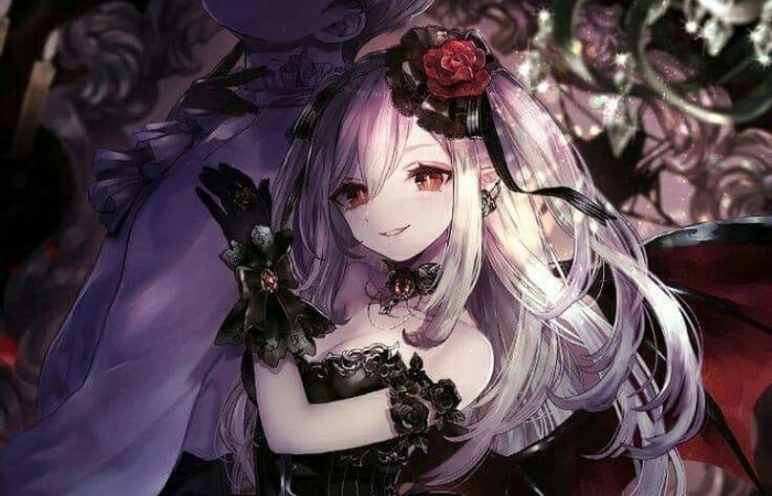 Ảnh đại diện anime ngầu nữ thể hiện phong cách mạnh mẽ