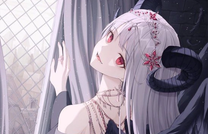 Ảnh đại diện anime nữ ngầu tạo ấn tượng độc đáo